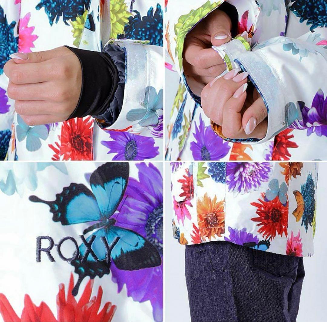 【ROXY 】花柄 蜷川実花コラボ スノーボードウェア上下セット
