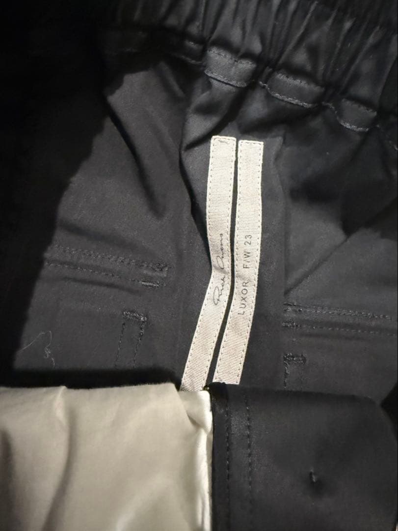 パンツ Rick owens cargo long 23fw Luxor 48 te