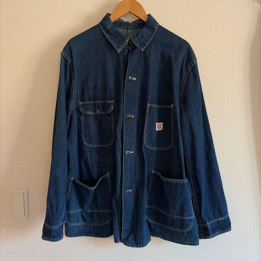 ジャケット・アウター 1940's WW2 TEST 4-POCKET DENIM COVERALL