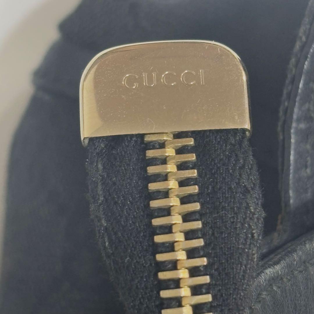 GUCCI グッチ GGキャンバス アビー トートバッグ 黒 190248