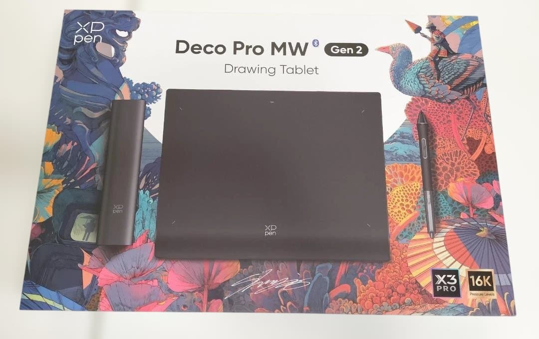【動作確認済】XPPen DecoProMW（Gen 2）9x6インチ