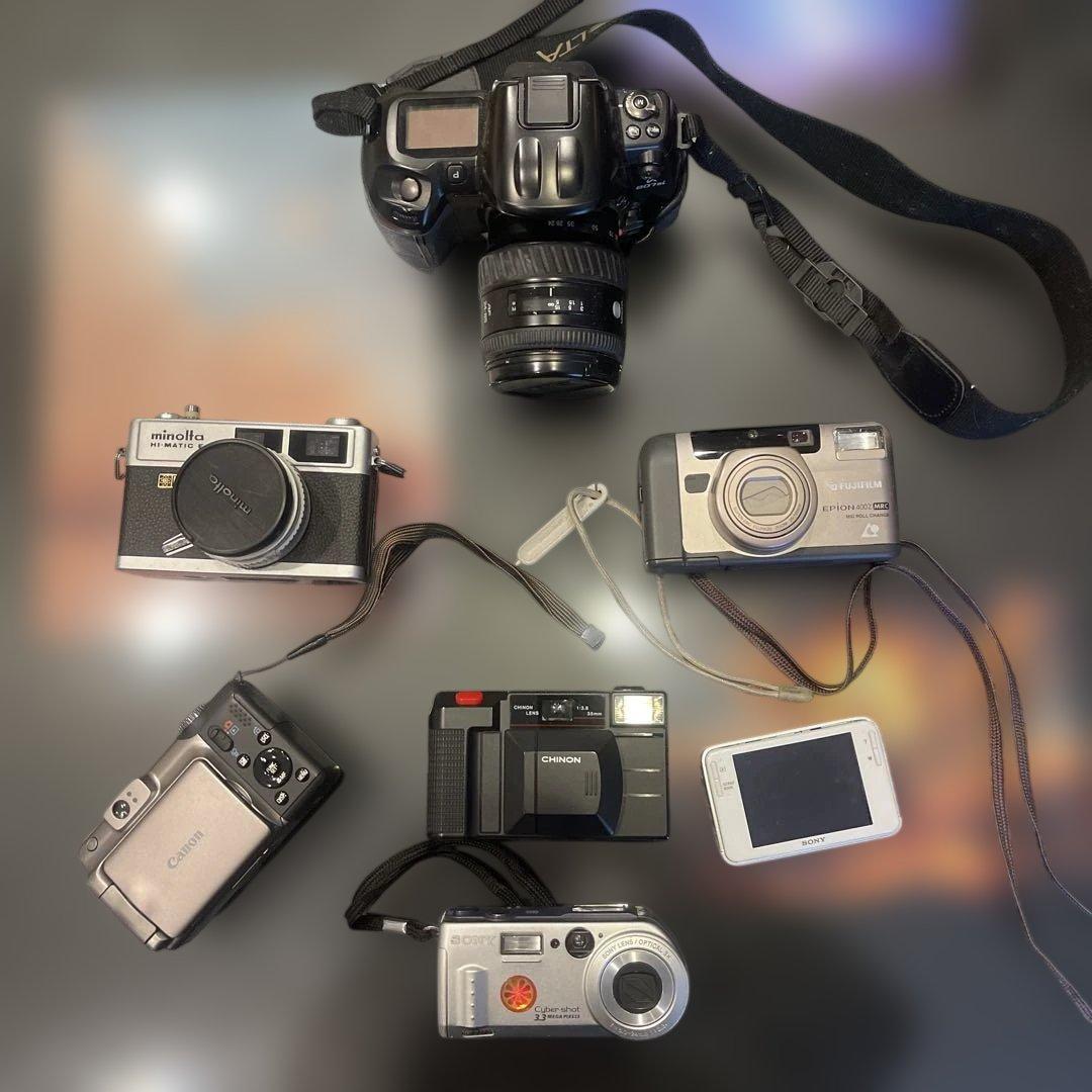 カメラ7台まとめ売り《ジャンクセット》希少モデルあり