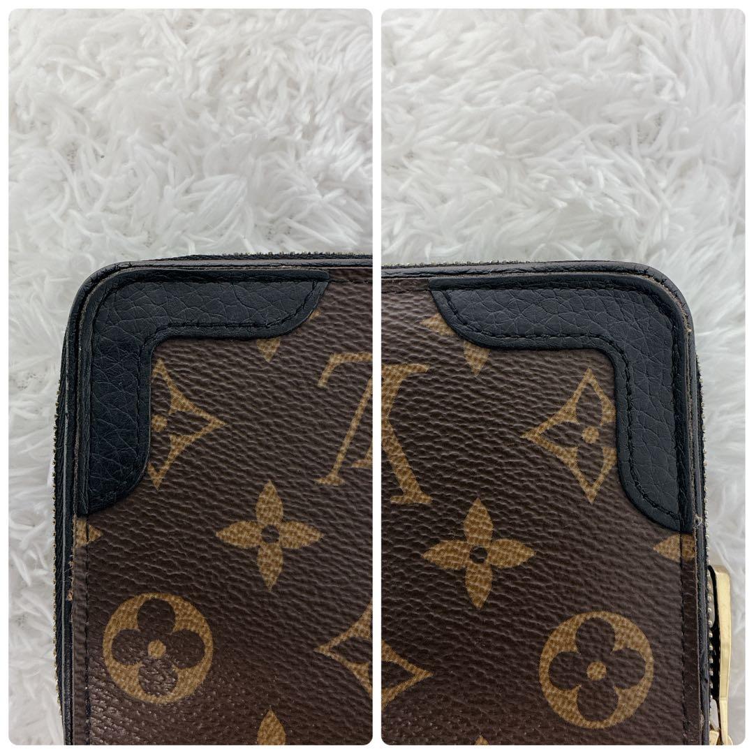 【美品・新型】ルイヴィトン モノグラム レティーロ ジッピーウォレット 黒