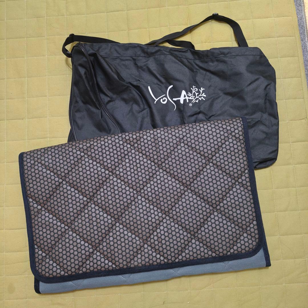 YOSA カーリスマット　テラマット　75cm x 140cm ボルスター付き