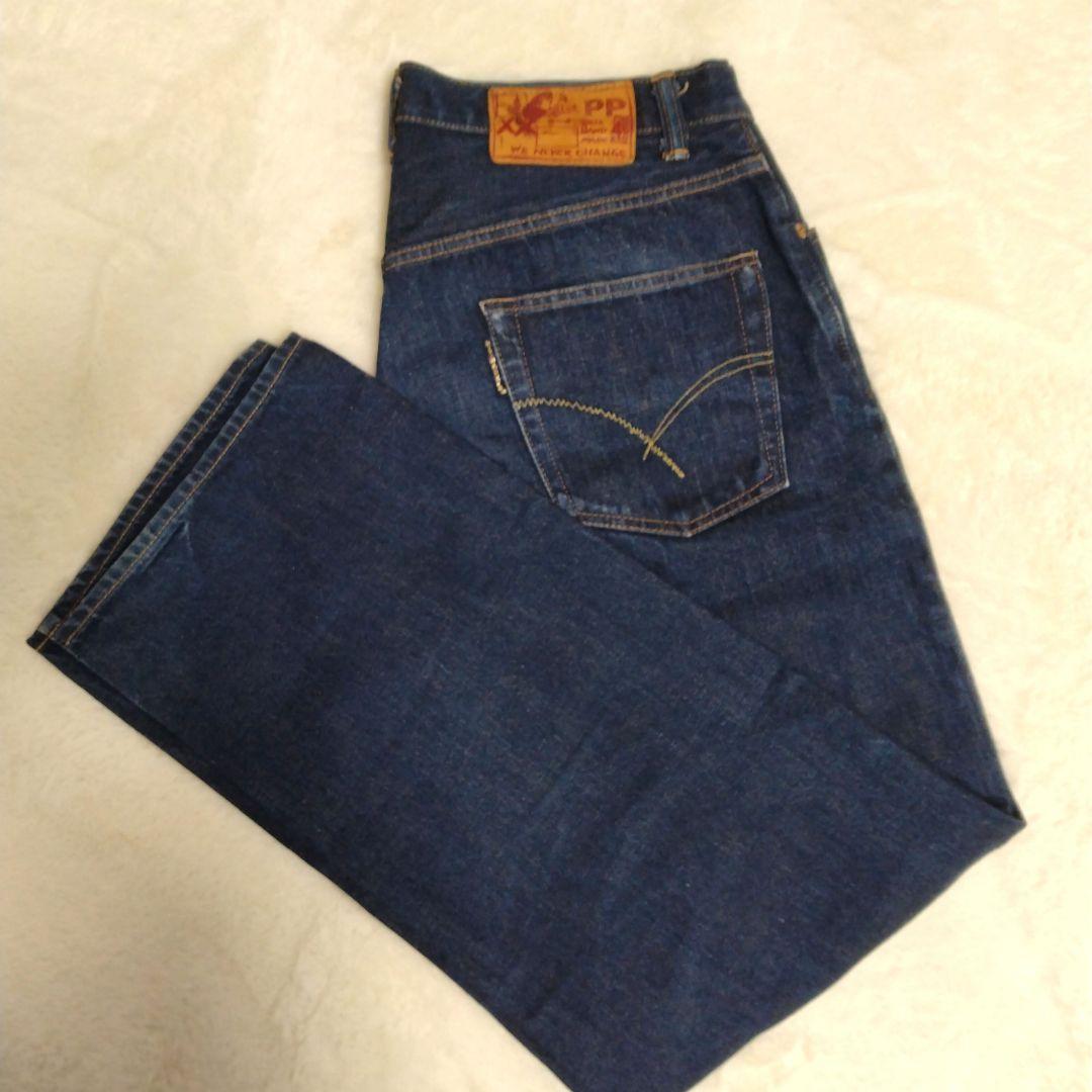 ハリウッドランチマーケット 赤耳 PP4 XX デニム ジーンズ ボタンフライ