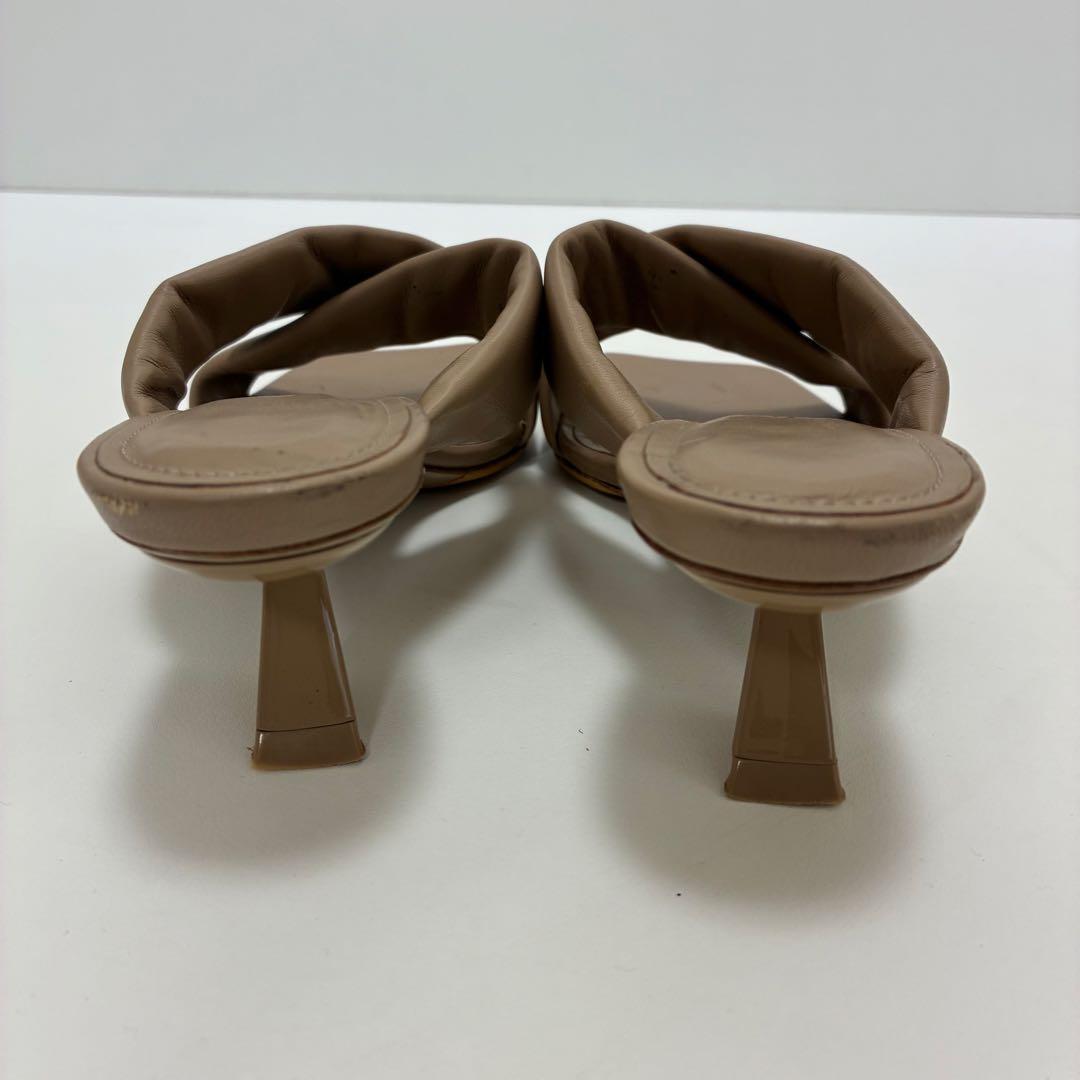 FERRAGAMO フェラガモ☆Aludra レザー ミュール 6 1/2