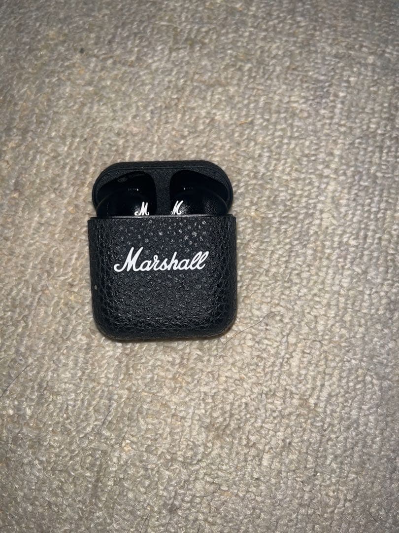 Marshall ワイヤレスイヤホン ブラック