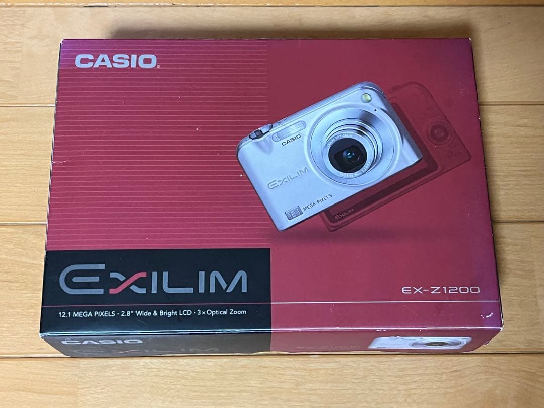 カシオ CASIO EXILIM ZOOM EX-Z1200　デジタルカメラ