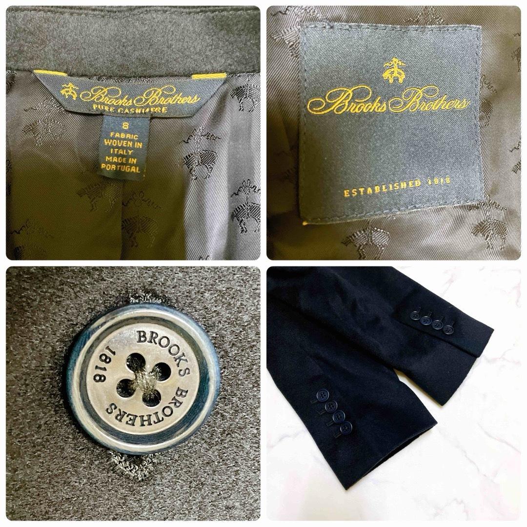 極美品 ブルックスブラザーズ テーラードジャケット カシミヤブレザー 8 M