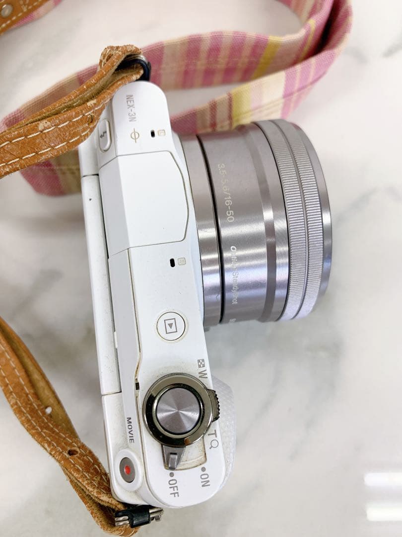 ＋Sony α NEX-3N ミラーレスカメラ ズームレンズ付き　ホワイト