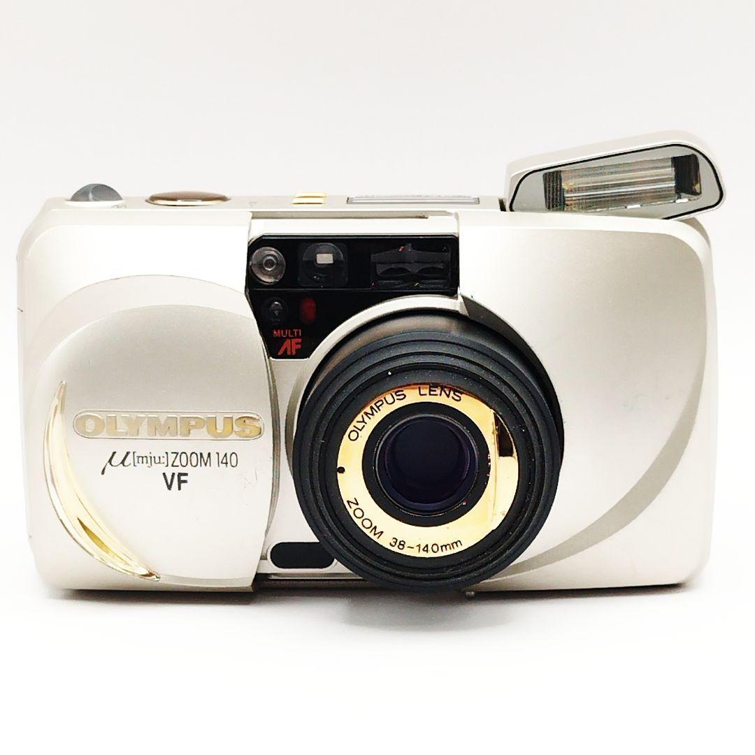OLYMPUS μ ZOOM 140 VF コンパクト フィルムカメラ 稼働品