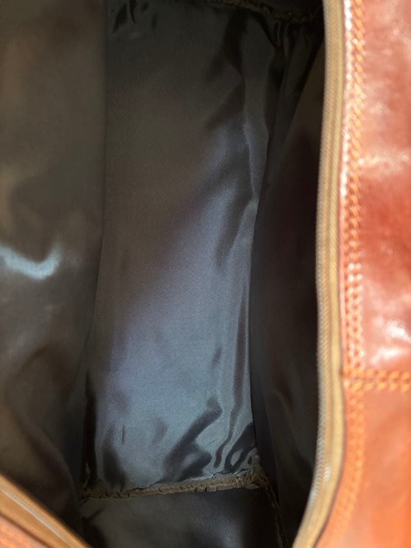 美品！スノビスト、レザー ダッフルバッグ ブラウン　2WAY