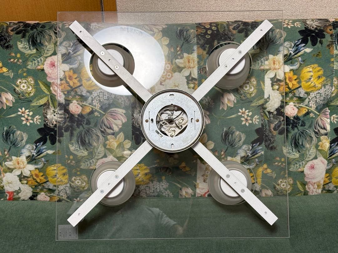 YAMAGIWA (ヤマギワ）シーリング照明　P-FLAT５灯　アクリルクリア