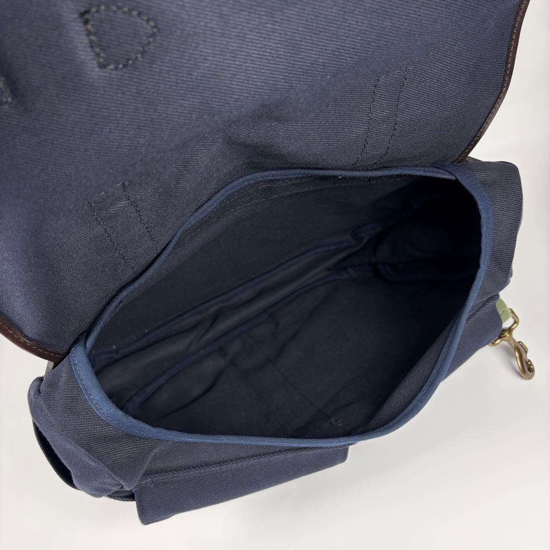 【美品】FILSON フィルソン フィールドバッグ Мサイズ ネイビー
