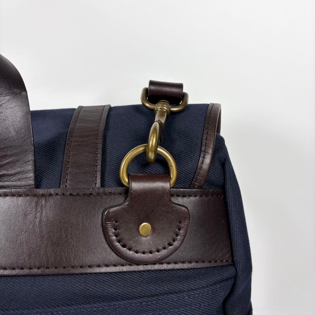 【美品】FILSON フィルソン フィールドバッグ Мサイズ ネイビー