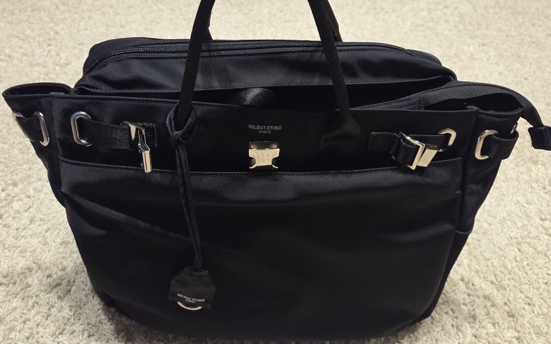 SELENT ÉTHER ブラック ビジネスバッグ