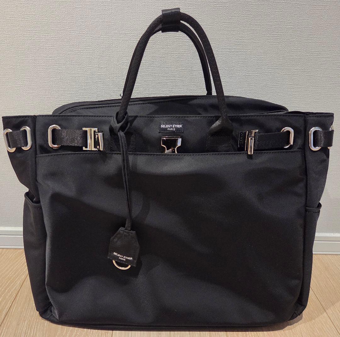 SELENT ÉTHER ブラック ビジネスバッグ