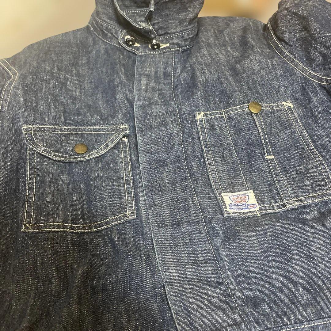 【美品】JOE McCOY 8hour unionデニム オーバーオール つなぎ