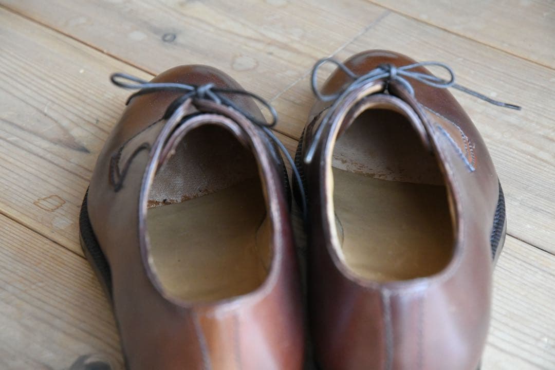 Enzo Bonafe エンツォボナフェ コードバン No.4 プレーントゥ