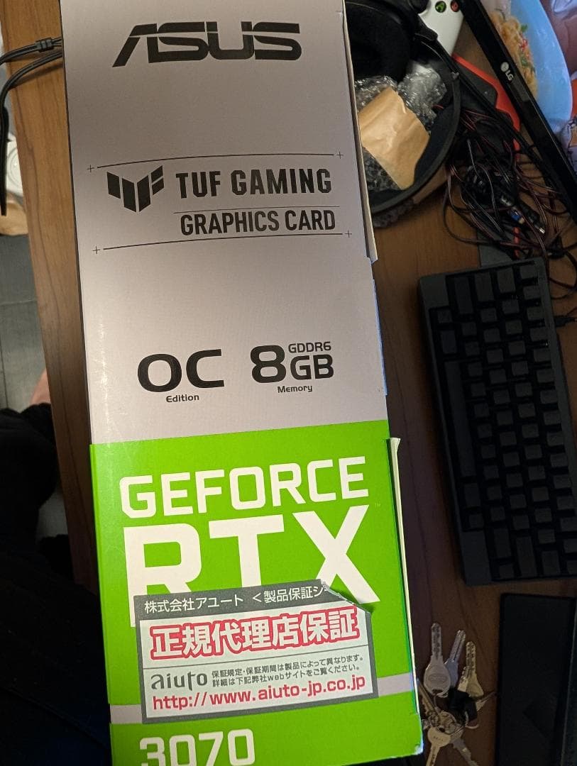 グラフィックボード・グラボ・ビデオカード ASUS TUF GAMING RTX 3070 8GB OC