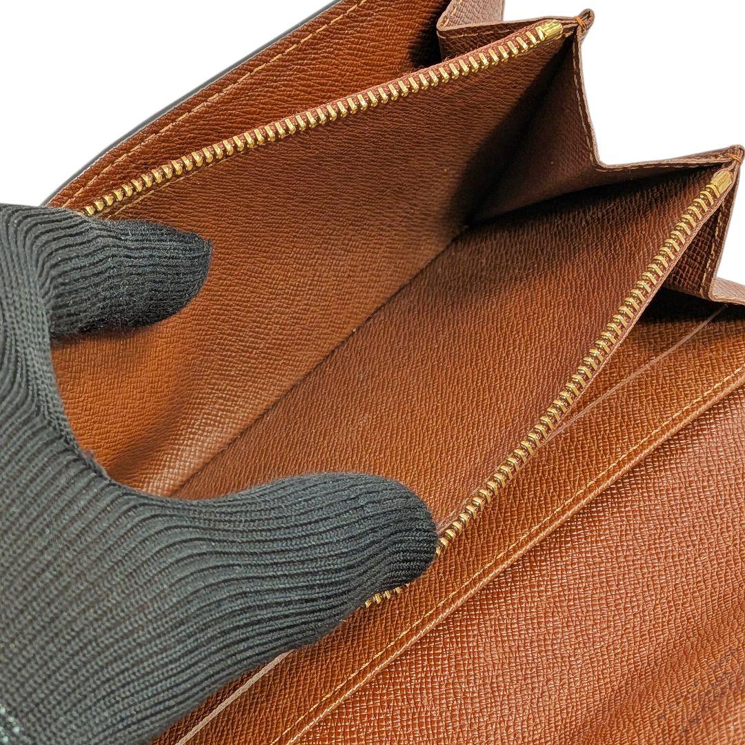 良品 ルイヴィトン モノグラム ポシェット ポルトモネ クレディ 970