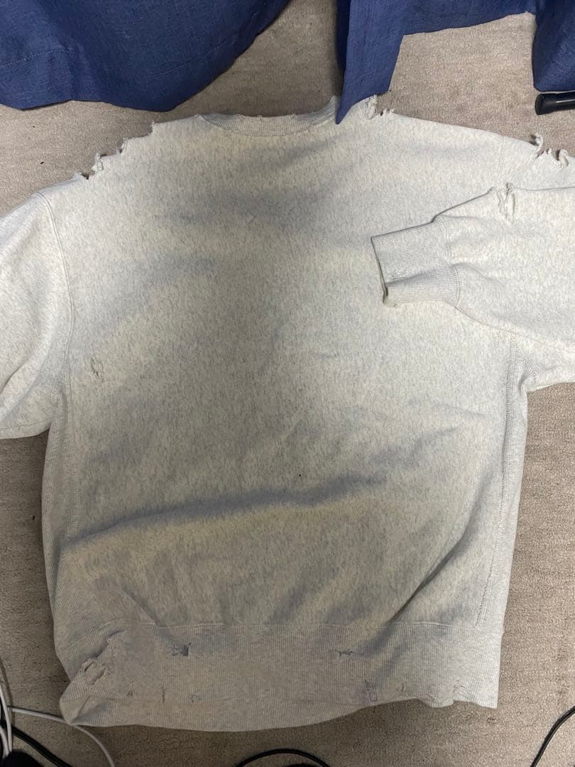 NEW YORK ダメージ加工 スウェット　常田大希