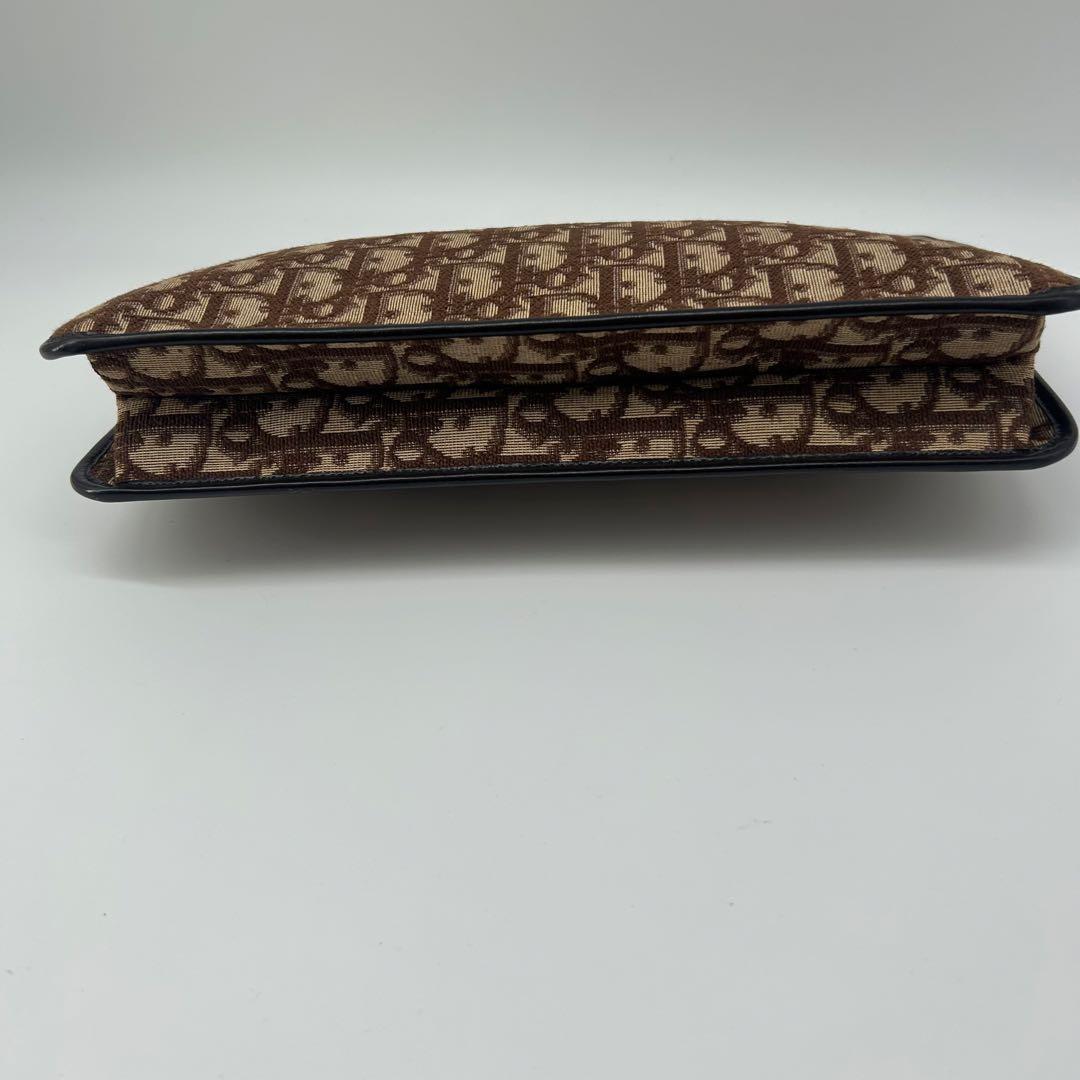 美品✨クリスチャンディオール トロッター ゴールド金具 クラッチバッグ
