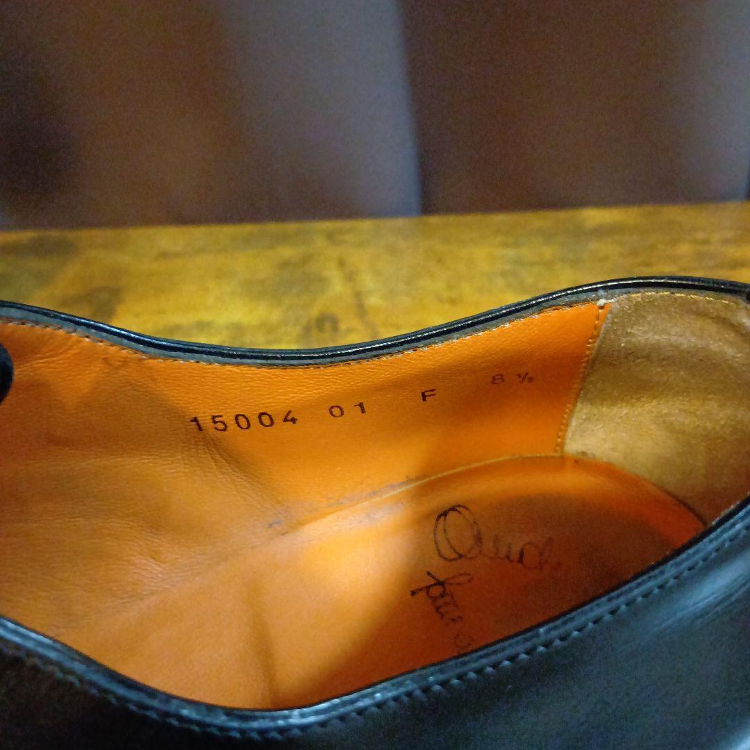 Santoni サントーニ ストレートチップ ブラック