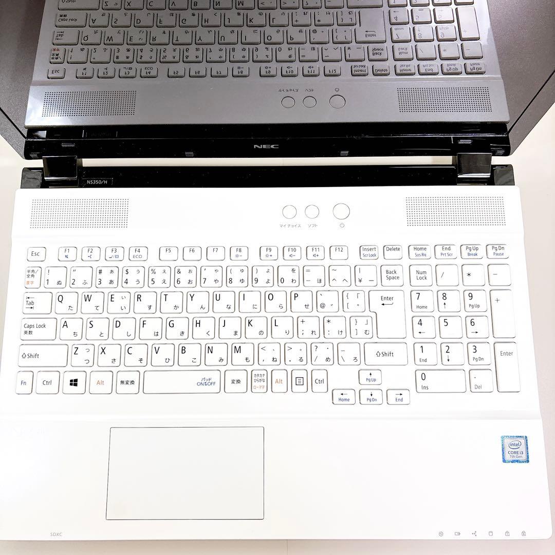 SSDで快適✨メモリ8GB カメラ フルHD 第7世代 ノートパソコン NEC