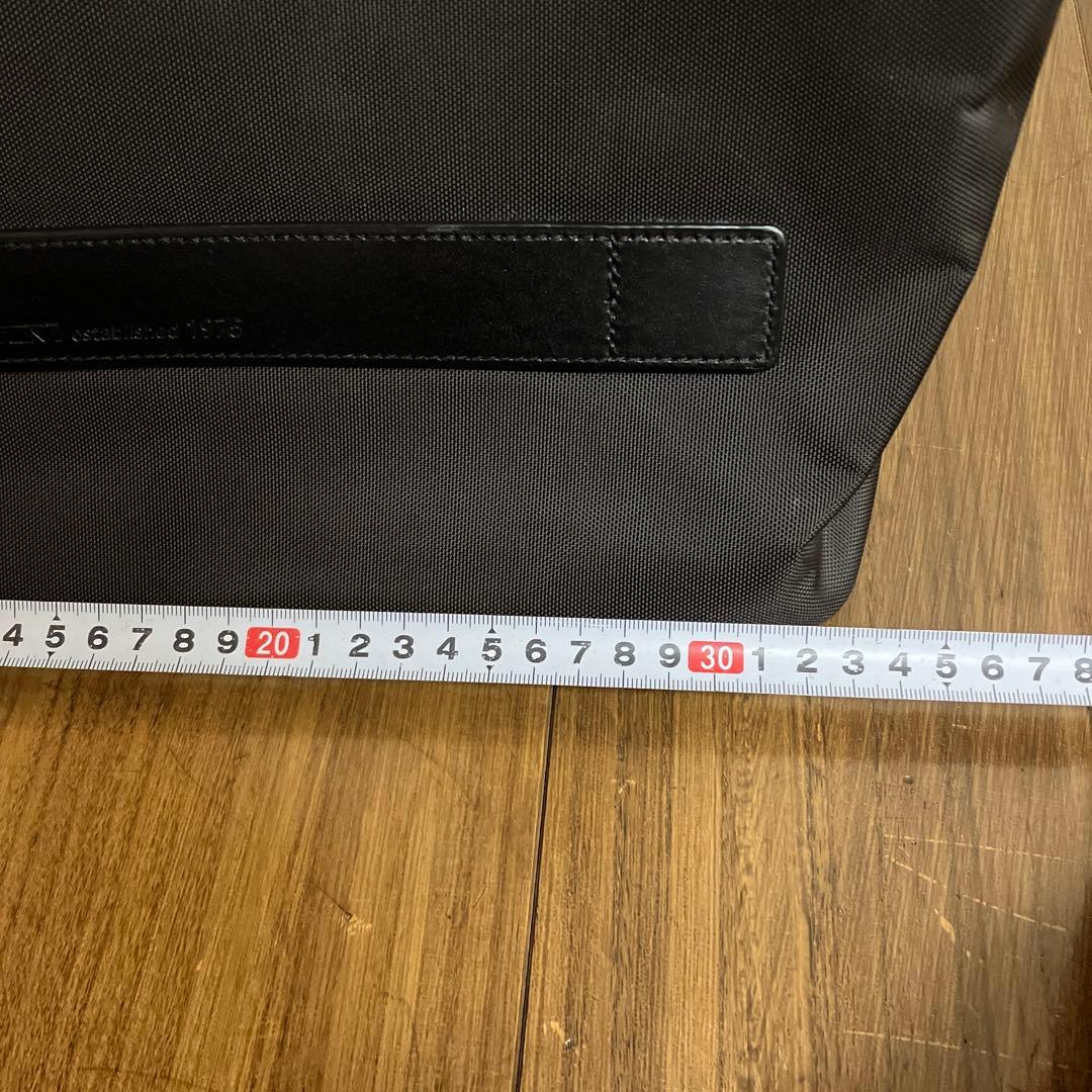 TUMI 黒 ナイロン レザー ビジネスバッグ