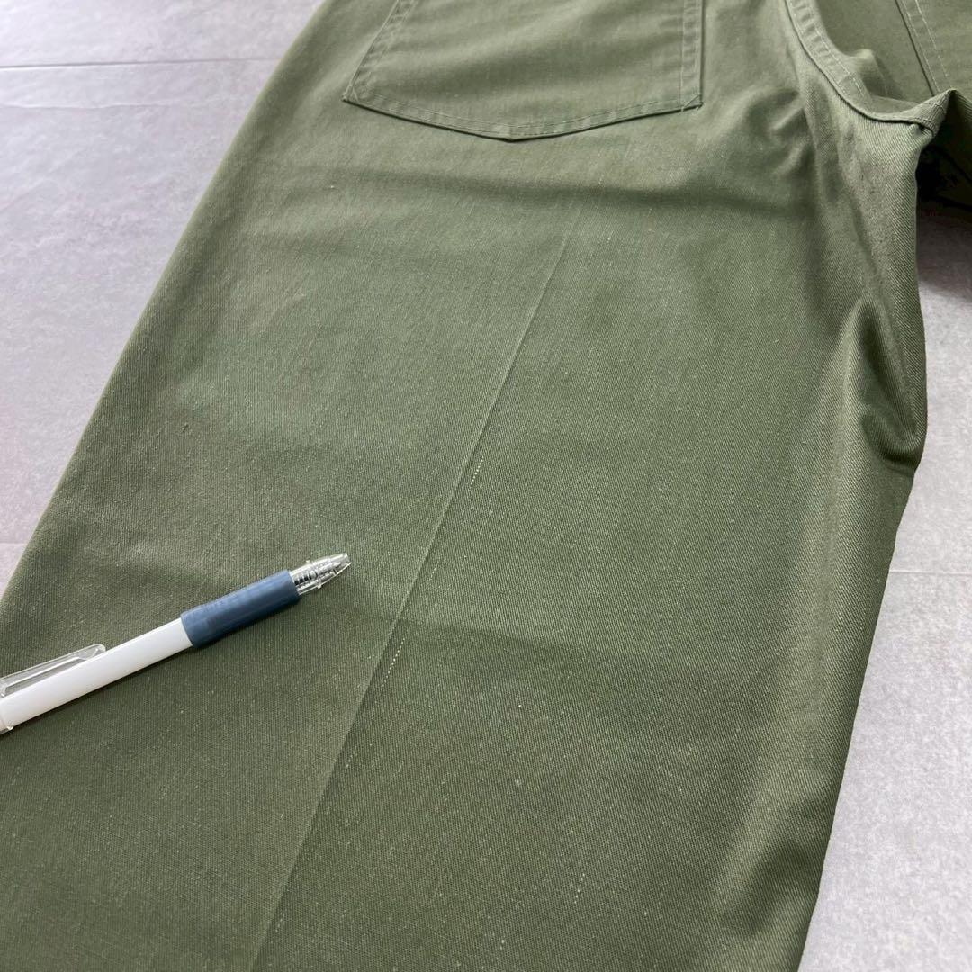 34×31 アメリカ軍　OG507 ベイカーパンツ　実物　オリジナル　ビンテージ