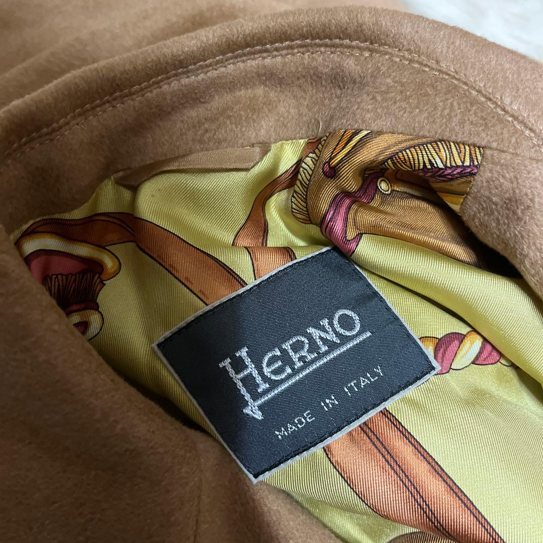 HERNO ヘルノ ロロピアーナ ビキューナ 最高級テーラードジャケット 2B