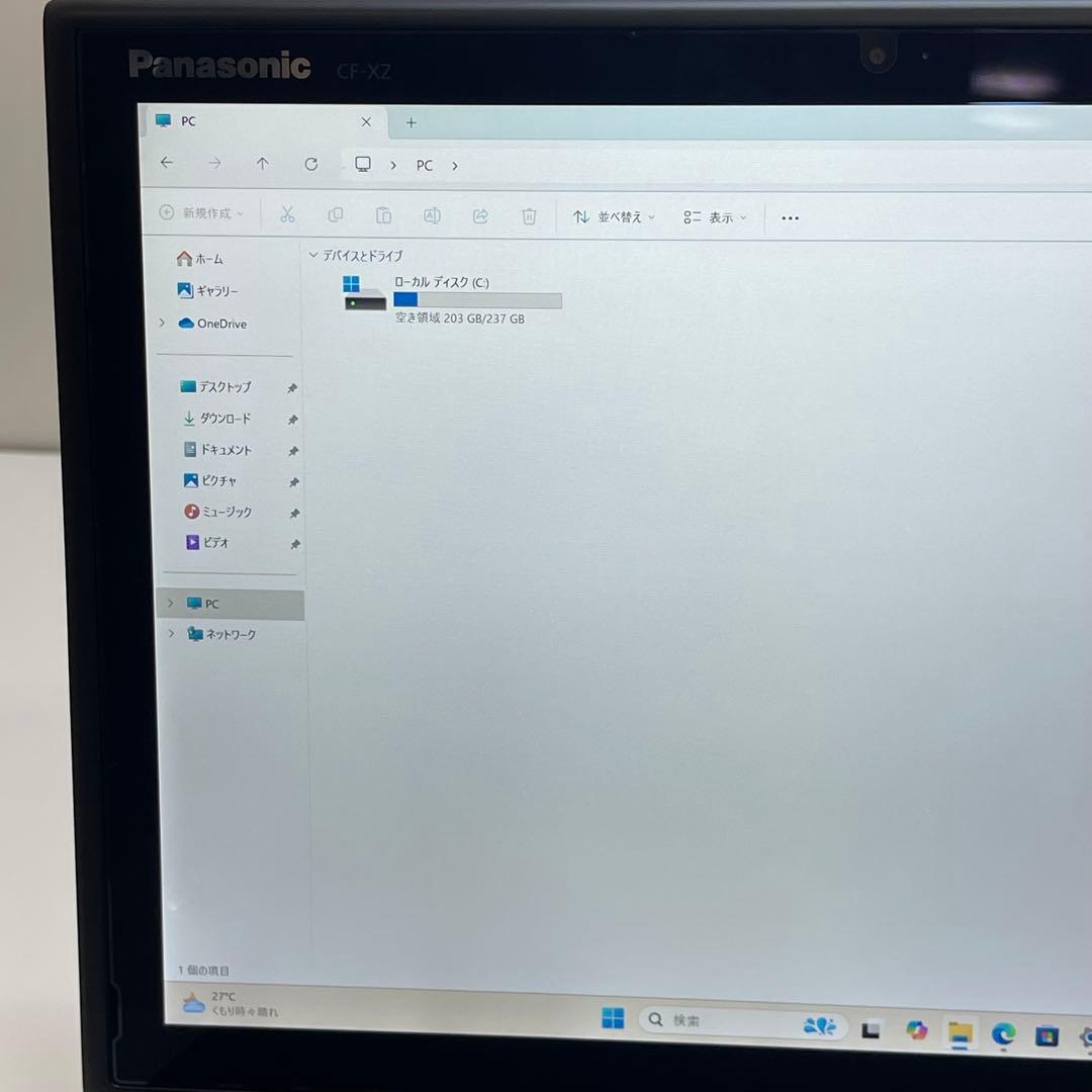 #066 美品 Panasonic CF-XZ6 2in1 i5-7300U 8