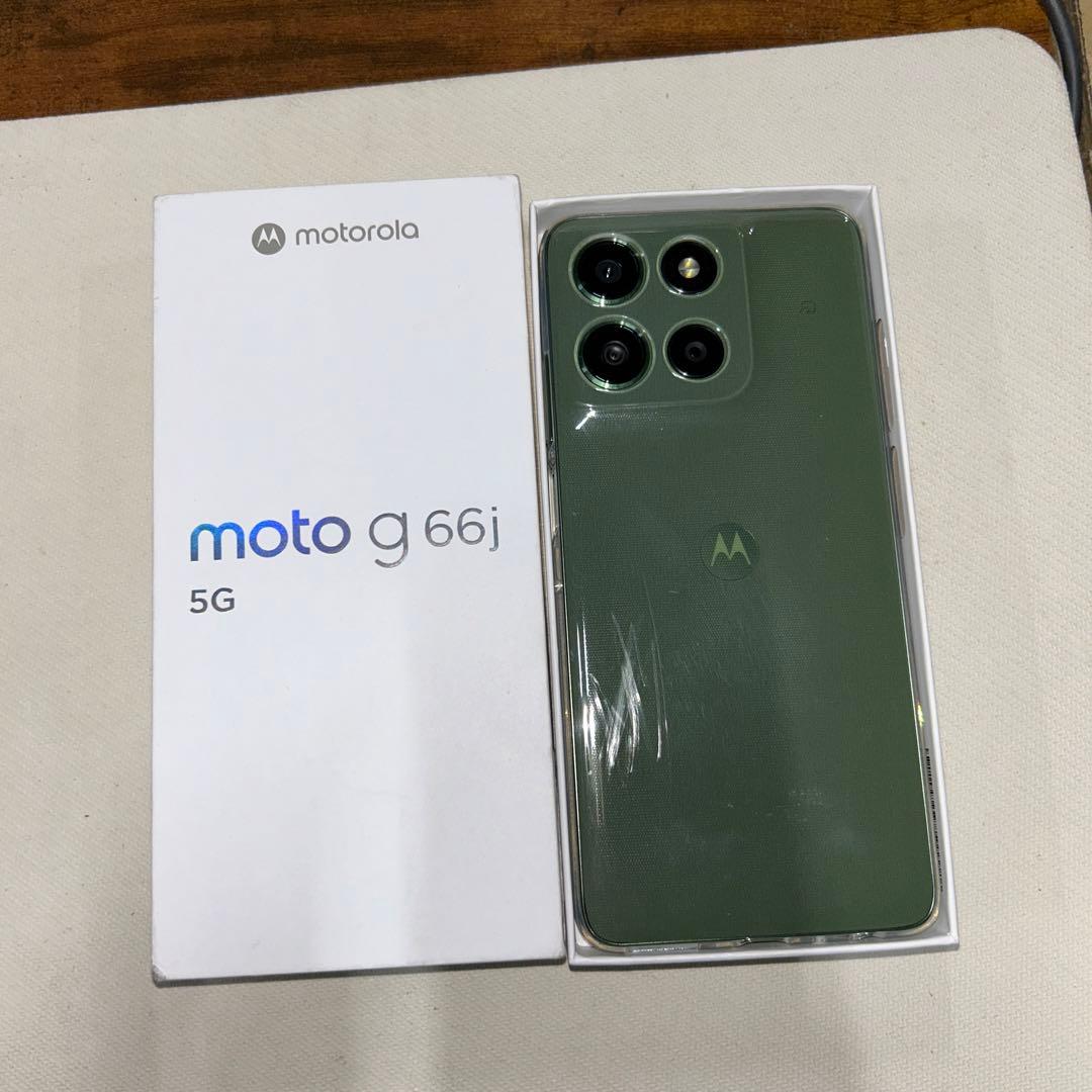 motorola g66j 5G ディルグリーン　8GB+128GB