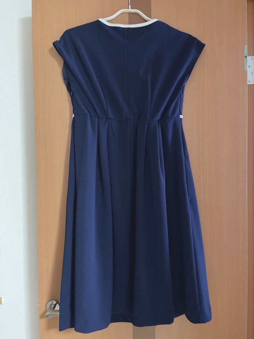 Milk tea Adele マタニティワンピース ネイビー