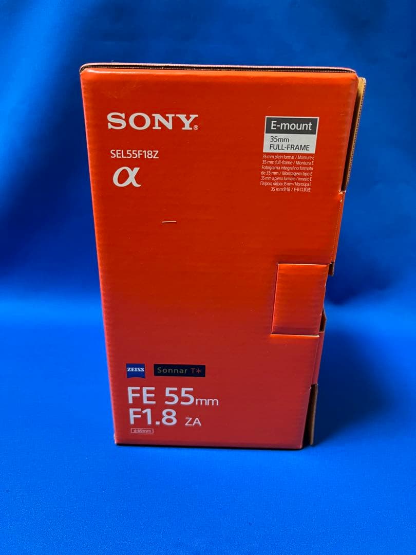 SONY レンズ FE 55mm F1.8 ZA
