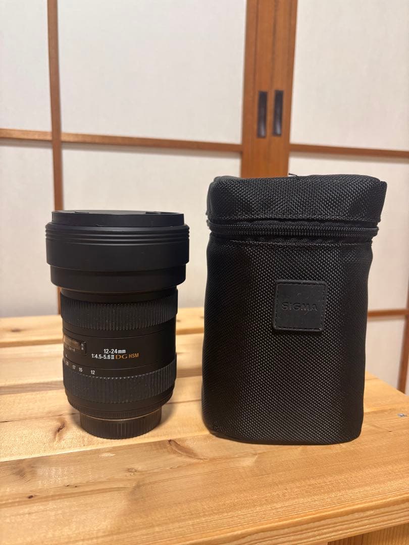 Fマウント　SIGMA 12-24mm F4.5-5.6ⅡDG HSM