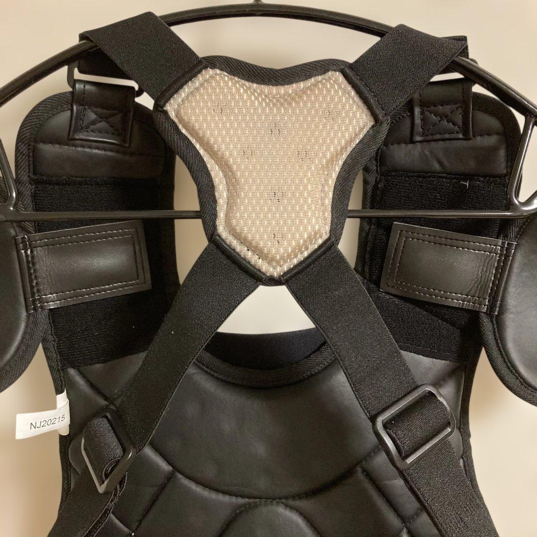 Mizuno Pro キャッチャー 防具 プロテクター 黒　金　一般軟式用