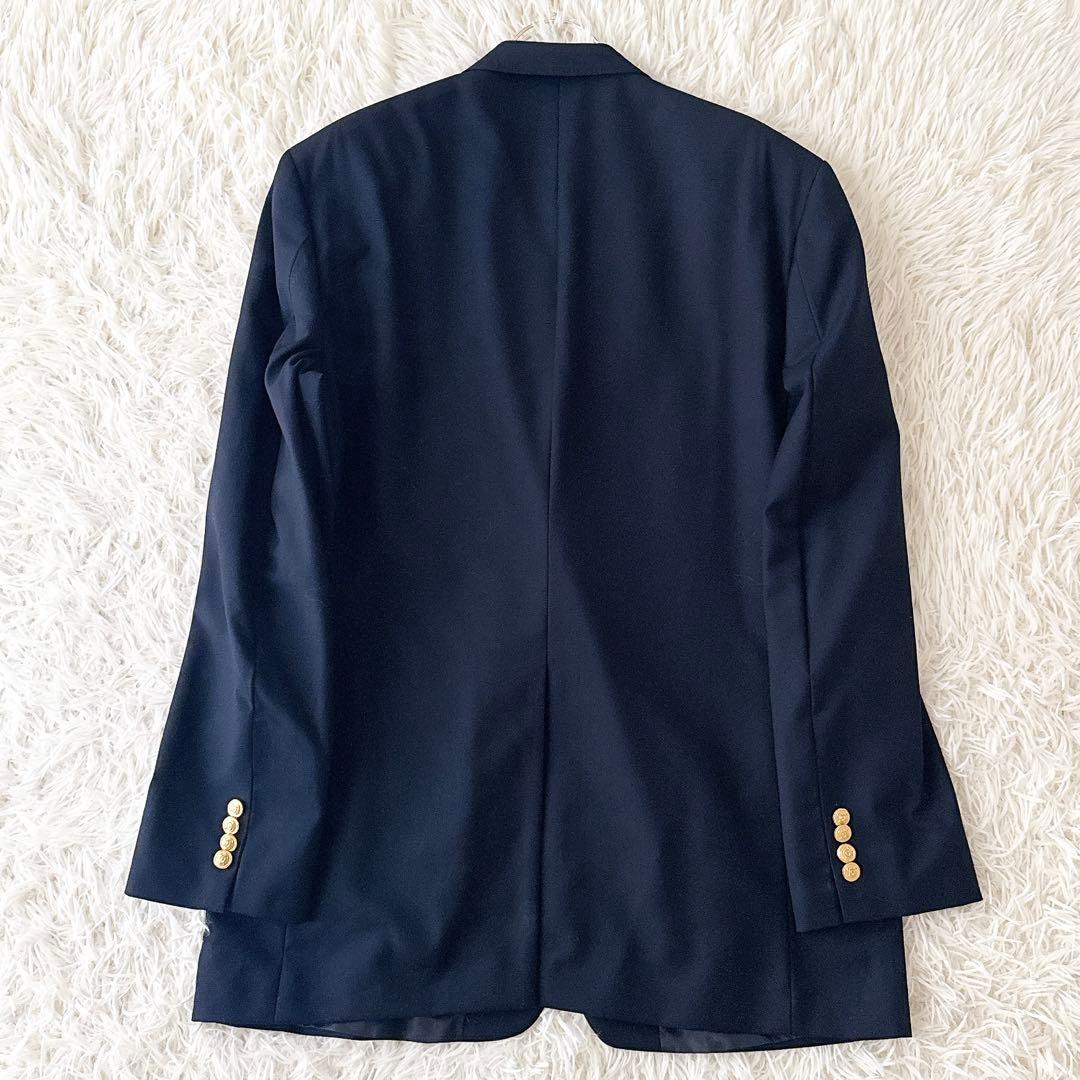 美品 大きいサイズ44L ラルフローレン 紺ブレ テーラードジャケット メンズ