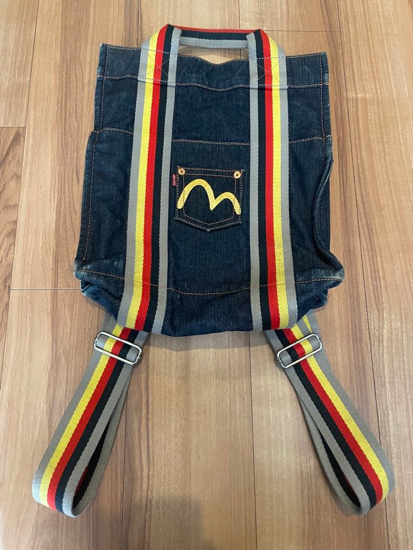 年末30EVISU リュック 刺繍カモメ トート リュック エヴィス エビス