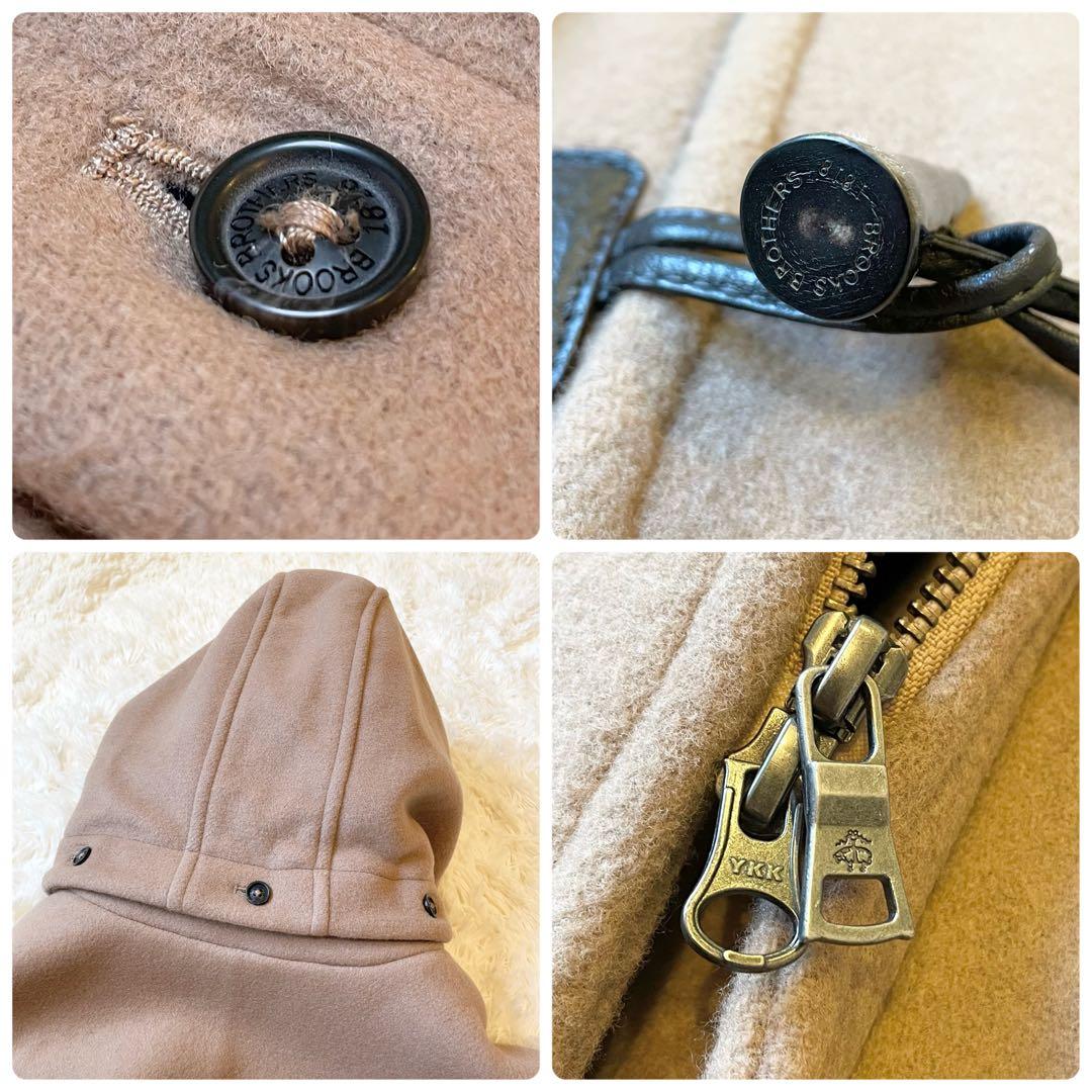 極美品✨Lサイズ ブルックスブラザーズ ダッフルコート ウール キャメル 現行品