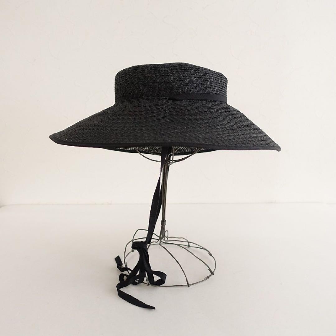 chisaki チサキ　Dian 麦わら帽子　ブラック