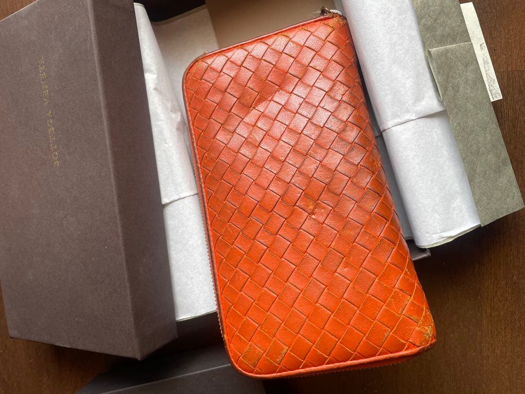 torara84 　Bottega Veneta ブラックレザー 名刺入れ