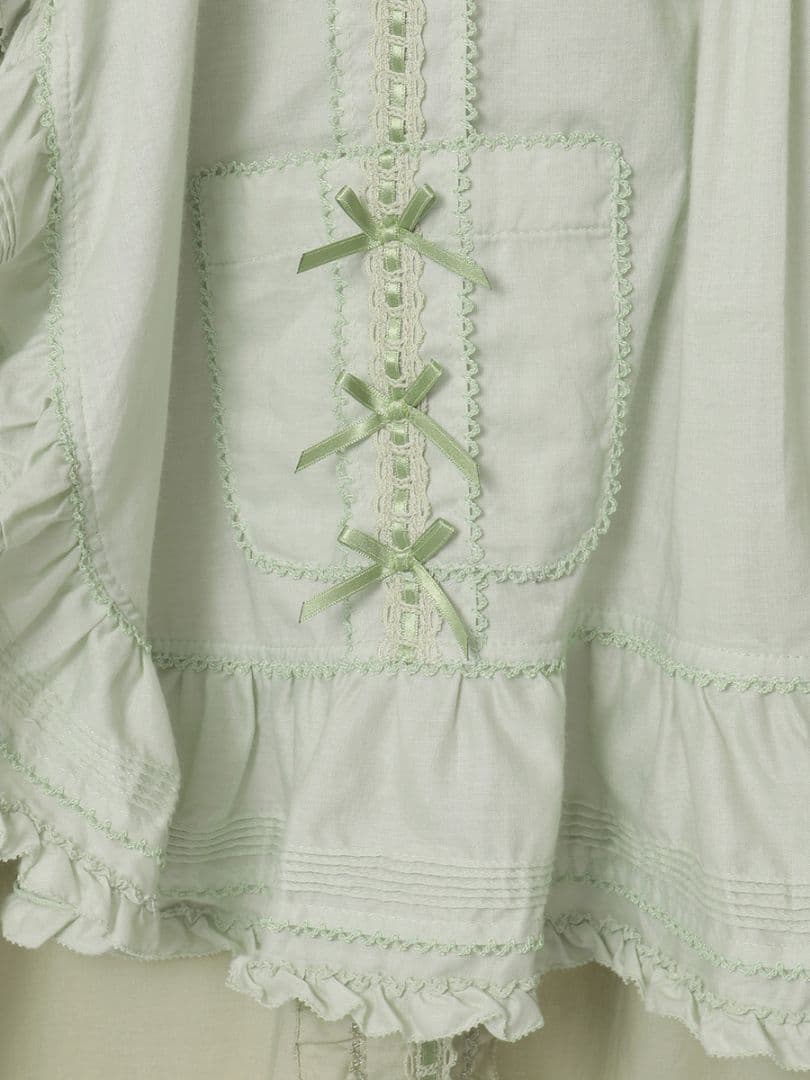 神*】様 タブリエ付きワンピース☆ピンクハウス☆マスカット