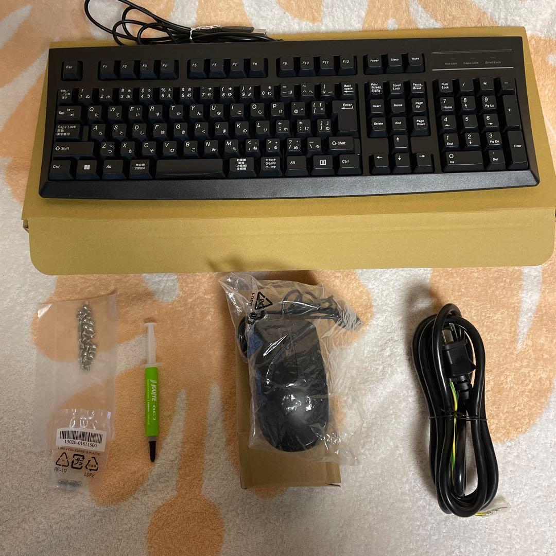 ドスパラ raytrek Debut windows11 i5-12400