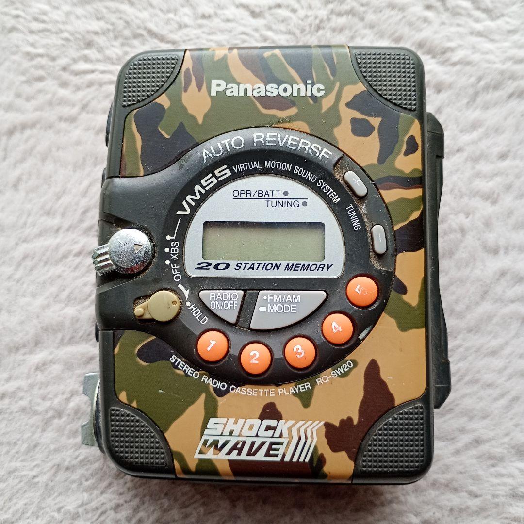 Panasonic SHOCK WAVE ステレオカセットプレーヤー 本体のみ