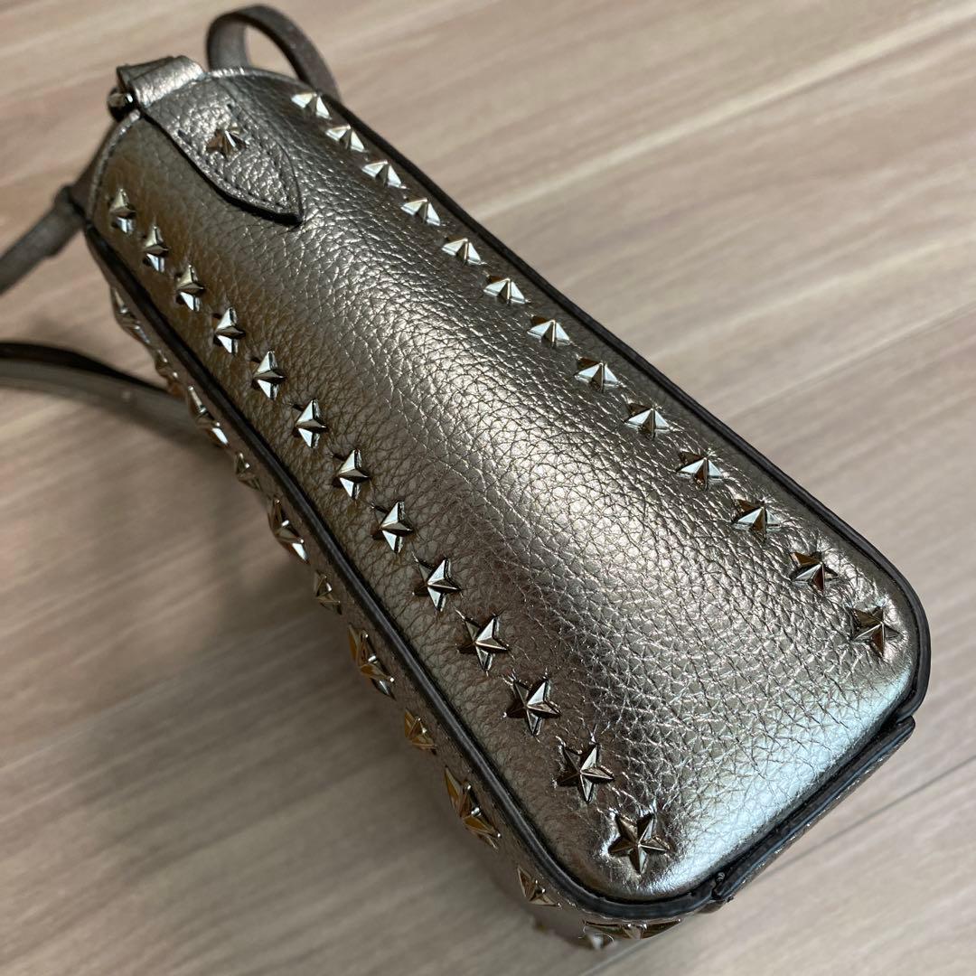 ◆美品◎ Jimmy Choo ジミーチュー スタースタッズ　ハンドバッグ