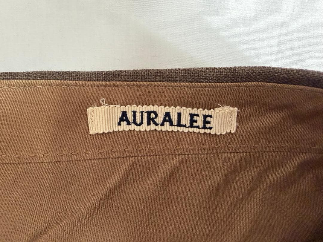 【20AW美品】AURALEE Bluefaced Wool Slacks