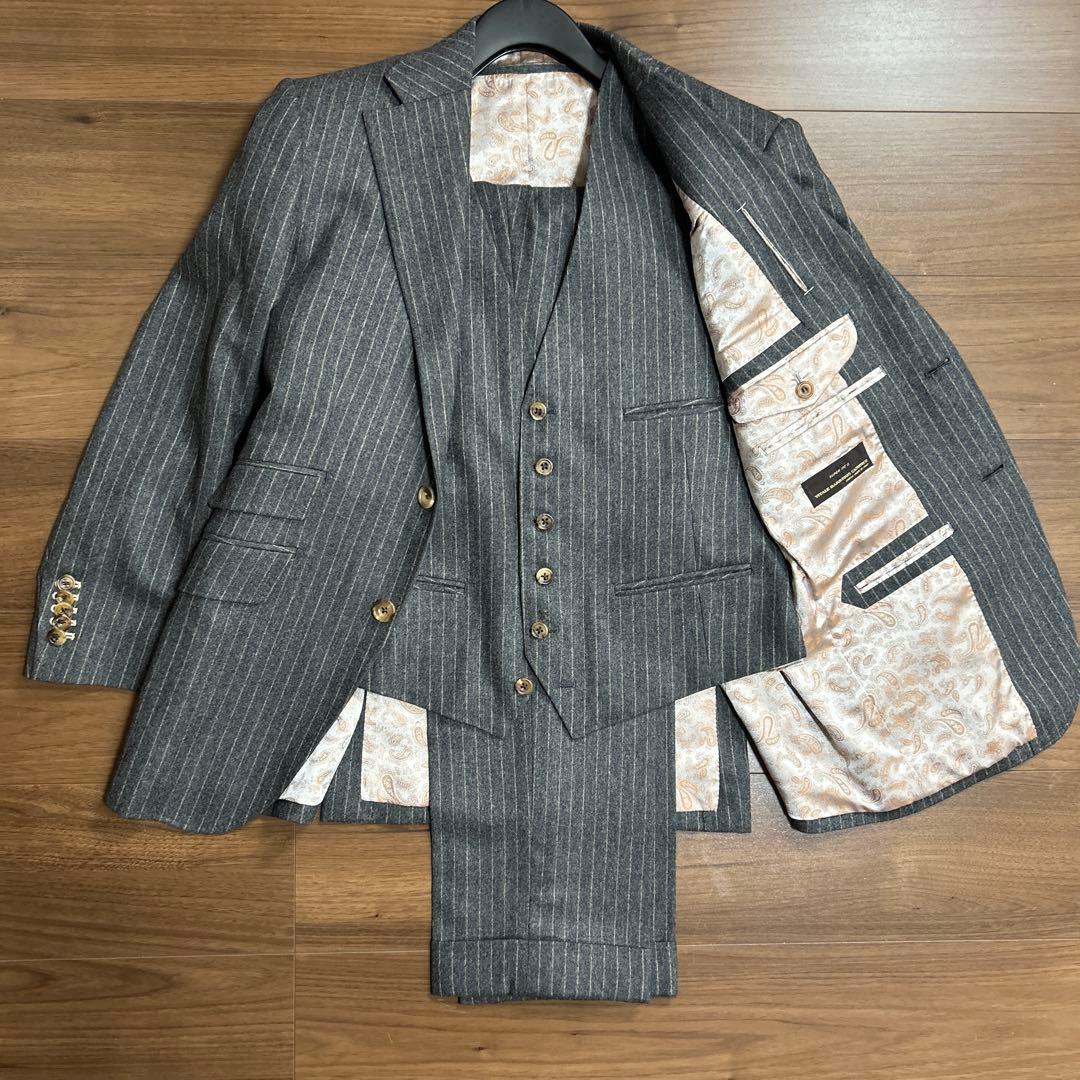 CANONICO カノニコ オーダースーツ SUPER110'S フランネル