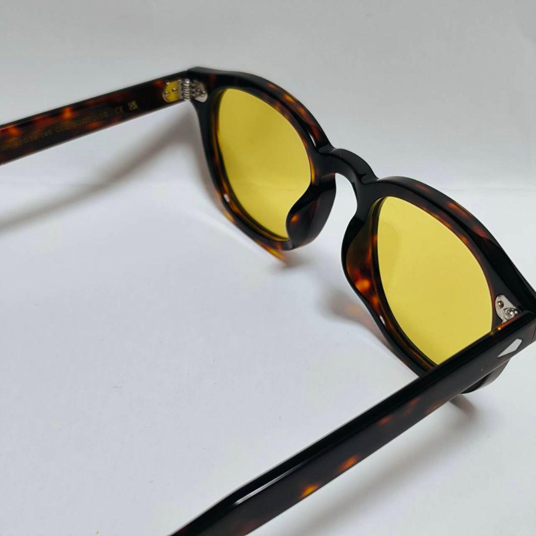 MOSCOT LEMTOSH 49 イエローレンズ べっ甲柄 モスコット
